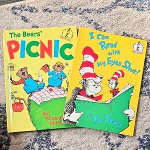 The Bears' Picnic & I Can Read with My Eyes Shut Books